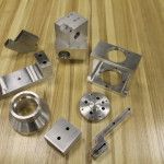 A variety of custom fabricated automation components